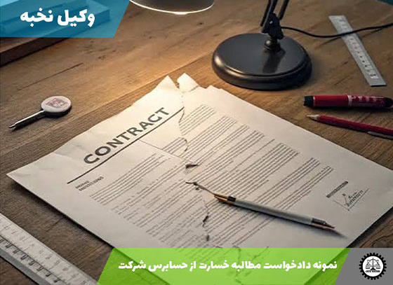 نمونه دادخواست مطالبه خسارت از حسابرس شرکت 1405 + فایل pdf و word