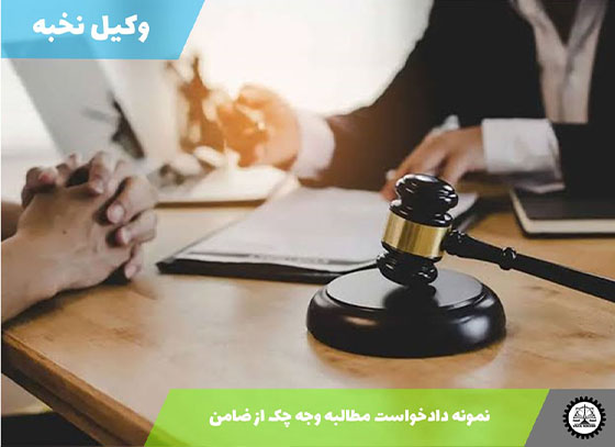 نمونه دادخواست مطالبه وجه چک از ضامن 1405 + فایل pdf و word